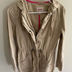 Tan mossimo utility jacket